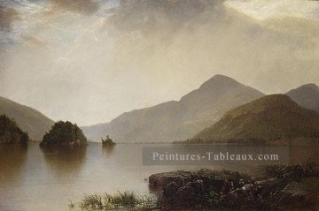 John Frederick Kensett œuvres - Lake George luminisme paysage marin John Frederick Kensett
